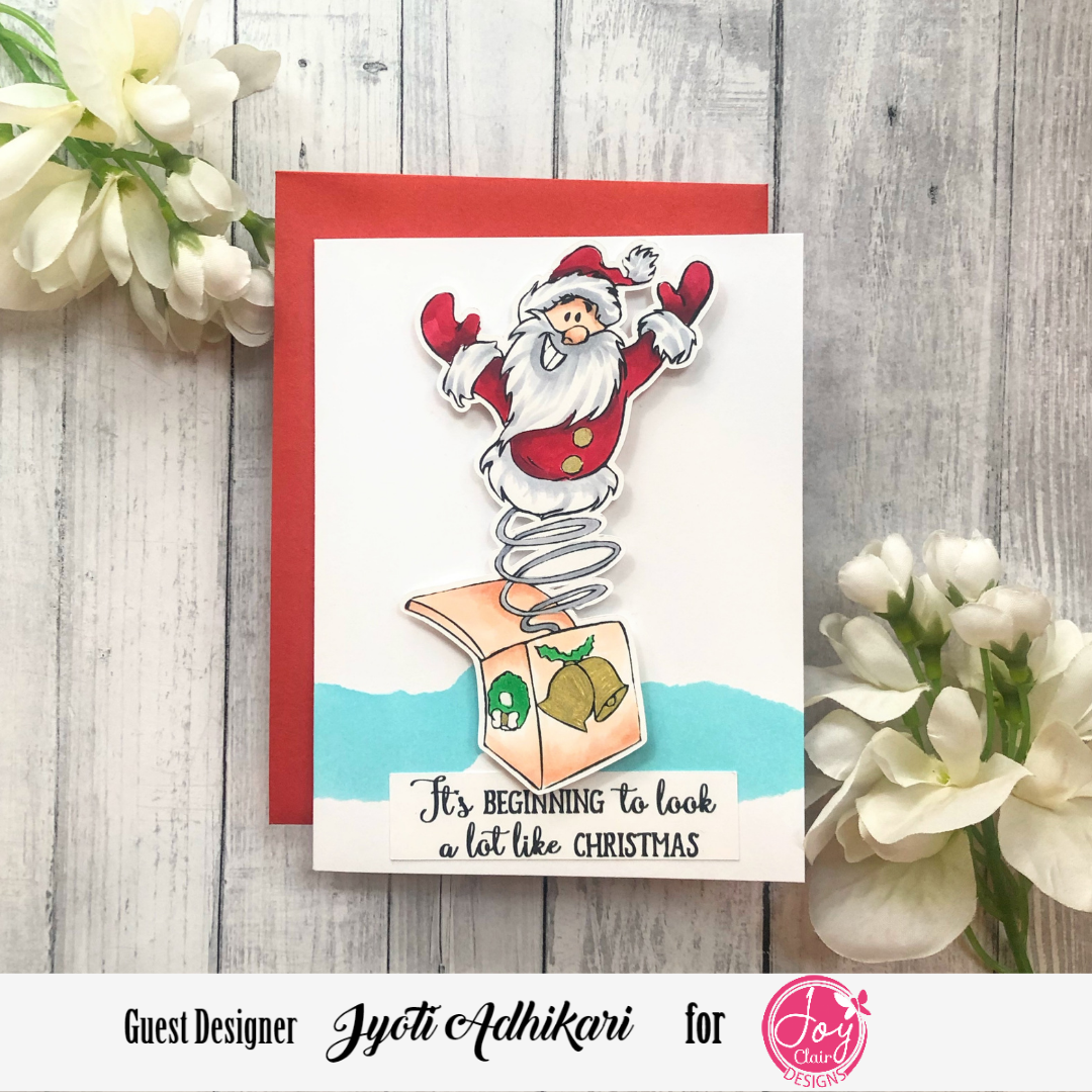 Hugging Elf Pop Up Christmas Card 