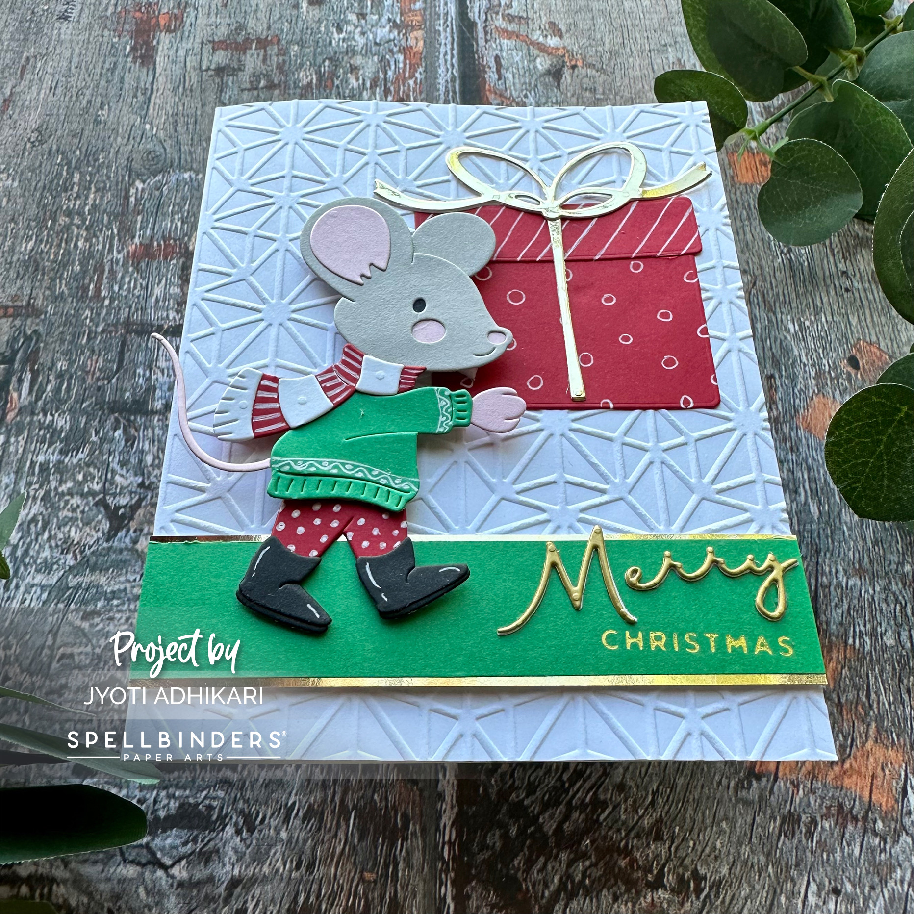 Spellbinders Dancing Christmas - CARDSNCRAFTSNYC